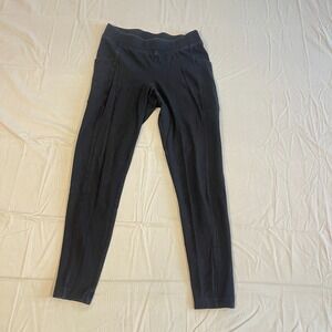 Old‎ Navy High Waisted PowerPress Built In Sculpt Leggings Womens Small Black